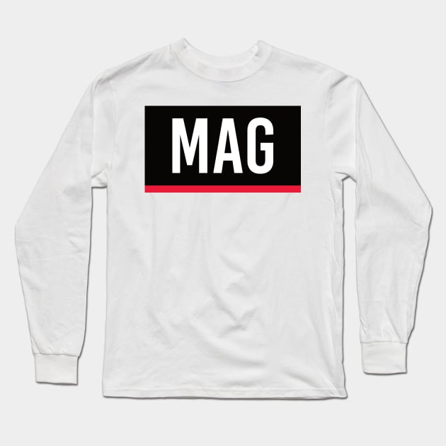 Kevin Magnussen Driver Tag Long Sleeve T-Shirt by GreazyL